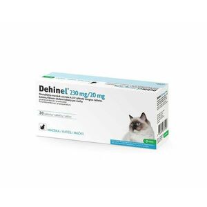DEHINEL tablety na odčervenie pre mačky 30tbl vyobraziť