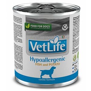 Farmina Vet Life dog hypoallergenic fish & potato konzerva 300g vyobraziť