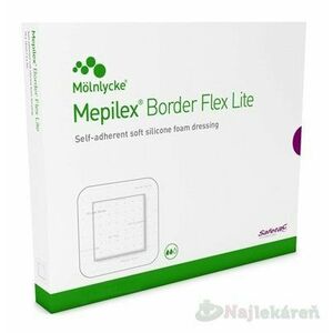 Mepilex Border Flex Lite samolepivé krytie na rany 7, 5x7, 5cm, 5ks vyobraziť