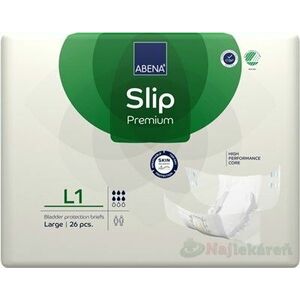 ABENA Slip Premium L1, inkontinenčné nohavičky (veľ. L), 26 ks vyobraziť