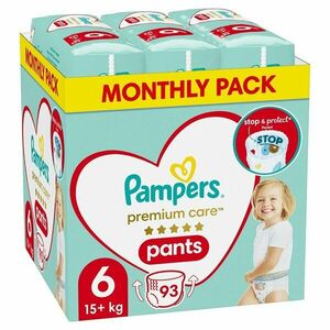 PAMPERS Premium Care Nohavičky plienkové veľ. 6 (15+ kg) 93 ks vyobraziť