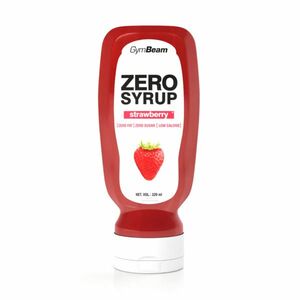 Bezkalorický sirup Strawberry Syrup - GymBeam vyobraziť