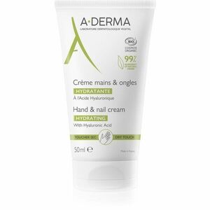 A-Derma Original Care hydratačný krém na ruky a nechty s kyselinou hyalurónovou 50 ml vyobraziť