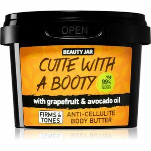 Beauty Jar Cutie With A Booty telové maslo tlmiaci prejavy celulitídy 90 g vyobraziť