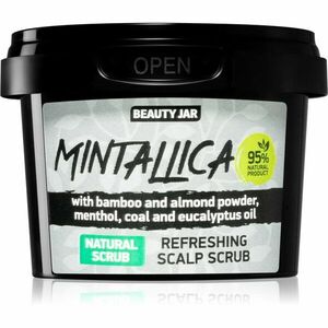 Beauty Jar Mintallica čistiaci peeling na vlasy a vlasovú pokožku 100 g vyobraziť
