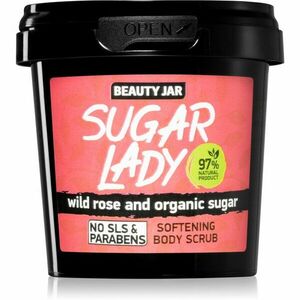 Beauty Jar Sugar Lady telový peeling s vôňou malín 180 g vyobraziť
