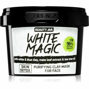 Beauty Jar White Magic čistiaca pleťová maska s hydratačným účinkom 120 ml vyobraziť
