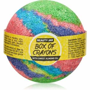 Beauty Jar Box Of Crayons bomba do kúpeľa s mandľovým olejom 150 g vyobraziť