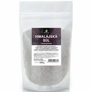 Allnature Himalájská soľ čierna kuchynská soľ 500 g vyobraziť