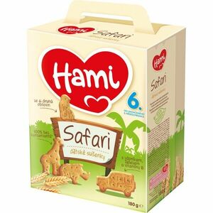 Hami Safari sušienky pre deti 180 g vyobraziť