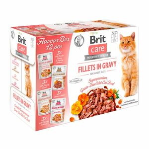 BRIT Care Fillets in Gravy Flavour kapsičky pre mačky 12 x 85 g vyobraziť