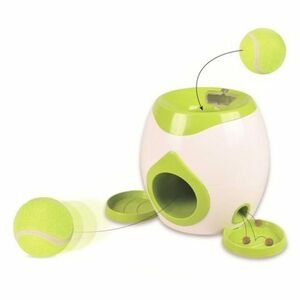 FLAMINGO Interaktívna hračka na maškrty s tenisovou loptičkou pre psov 29 x 19 x 18 cm 1 ks vyobraziť