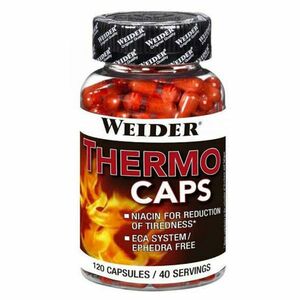 WEIDER Thermo Caps termogénny spalovač tuku 120 kapsúl vyobraziť