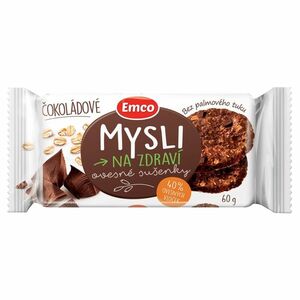 EMCO Mysli ovsené sušienky čokoládové 60 g vyobraziť