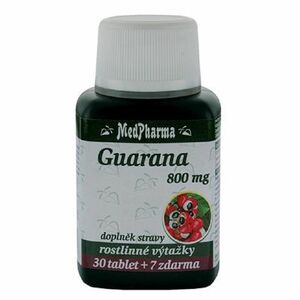 MEDPHARMA Guarana 800 mg 37 tabliet vyobraziť