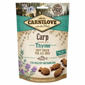 CARNILOVE Dog Semi Moist Snack Carp&Thyme 200 g vyobraziť