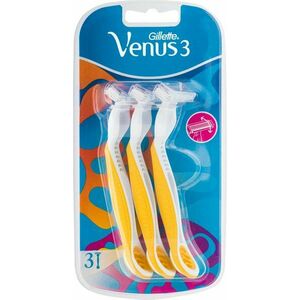 Gillette Venus3 Dámske Jednorazové Holiace Strojčeky, 3ks vyobraziť