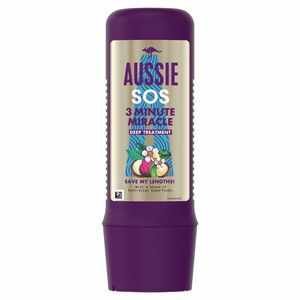 Aussie SOS Save My Lengths! 3 Minute Miracle Hĺbkový Kondicionér | So Zmesou Austrálskych Superživín |, 225ml vyobraziť