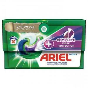 Ariel All-in-1 PODS Complete fiber protection, Gélové Kapsuly Na Pranie, 20 Praní vyobraziť