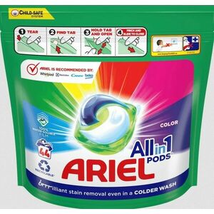 Ariel All-in-1 PODS Color, Gélové Kapsuly Na Pranie, 44 Praní vyobraziť