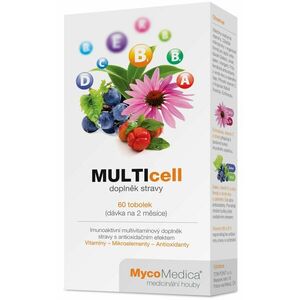 Mycomedica Multicell Vegan 524mg 60cps vyobraziť