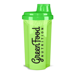 GreenFood Nutrition Shaker Transparent Green 1ks vyobraziť