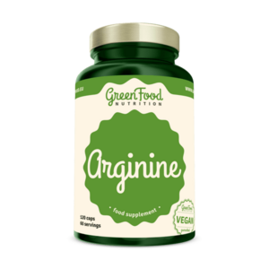 GreenFood Nutrition Arginine 120cps vyobraziť