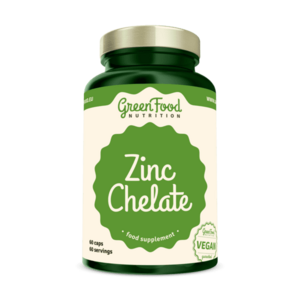 GreenFood Nutrition Zinc Chelate 60cps vyobraziť