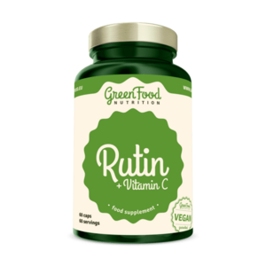 GreenFood Nutrition Rutin + vit C60cps vyobraziť
