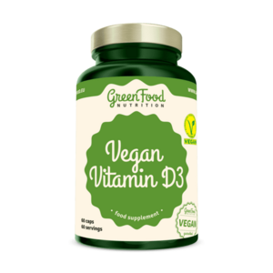 GreenFood Nutrition Vegan vit D3 60cps vyobraziť