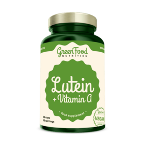 GreenFood Nutrition Lutein + vit A 60cps vyobraziť
