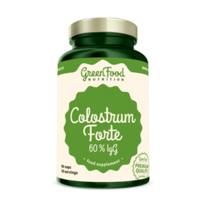 GreenFood Nutrition Colostrum Forte 60% IgG 60cps vyobraziť