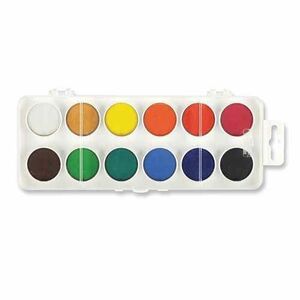 KOH-I-NOOR vodové farby 12 farieb vyobraziť
