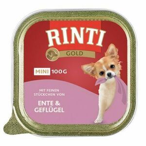 Rinti Gold Past Mini Kačka+Kura 100g vyobraziť