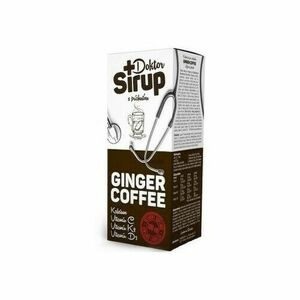DOKTOR SIRUP Kalciový sirup ginger coffee 200 ml vyobraziť