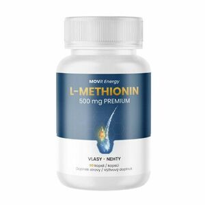 MOVIT L-methionin 500 mg premium 90 kapsúl vyobraziť