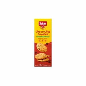 SCHÄR Choco chip cookies sušienky bezgluténové s kúskami čokolády 1x100 g vyobraziť