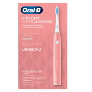 ORAL-B Pulsonic slim clean 2000 pink sonická zubná kefka 1 ks vyobraziť