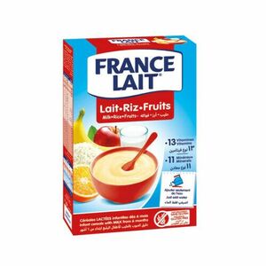 FRANCE LAIT Ryžová kaša mliečna ovocná od 6. mesiaca 250 g vyobraziť
