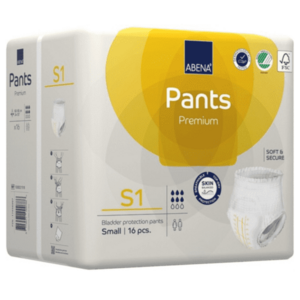ABENA Pants premium S1 navliekacie plienkové nohavičky boky 60-90 cm savosť 1400 ml 16 ks vyobraziť