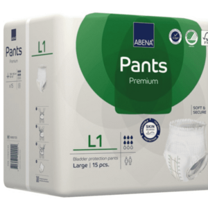 ABENA Pants premium L1 navliekacie plienkové nohavičky boky 100-140 cm savosť 1400 ml 15 ks vyobraziť