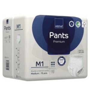 ABENA Pants premium M1 navliekacie plienkové nohavičky boky 80-110 cm savosť 1400 ml 15 ks vyobraziť