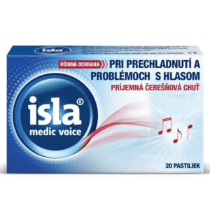 ISLA Medic voice pastilky čerešňová príchuť 20 ks vyobraziť