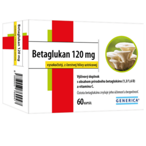 GENERICA Betaglukan 120 mg kapsule 60 ks vyobraziť