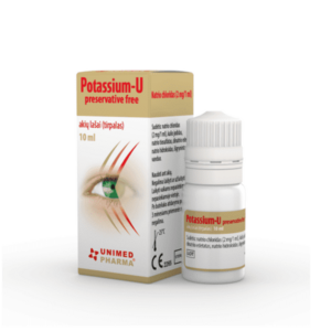 POTASSIUM-U Bez konzervačných látok očná roztoková instilácia 10 ml vyobraziť
