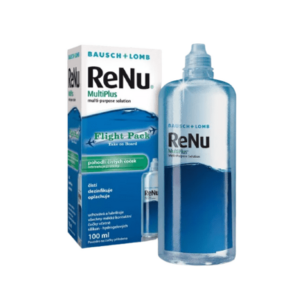 RENU Multiplus flight pack roztok na kontaktné šošovky modrý 100 ml vyobraziť