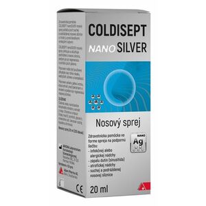 COLDISEPT nanoSILVER - Coldisept nanoSILVER nosový sprej 20 ml vyobraziť