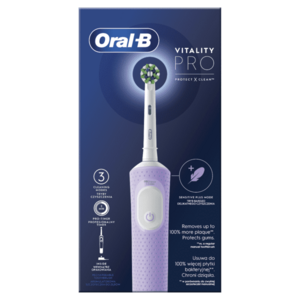 Oral B Vitality Pro Lilac Elektrická Zubná Kefka vyobraziť