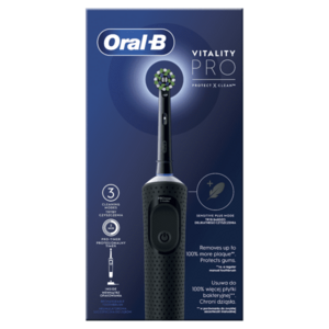 Oral B Vitality Pro Black Elektrická Zubná Kefka vyobraziť