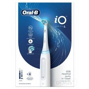 Oral B iO Series 4 White Elektrická Zubná Kefka vyobraziť